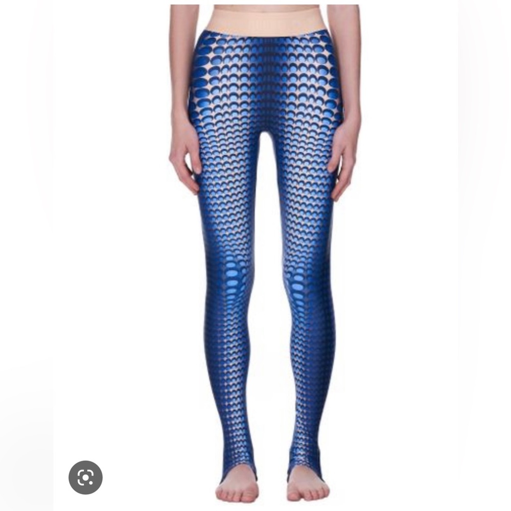 AUTHENTIC PREOWNED Marine Serre Moon fish stretch-jersey leggings Sz: S